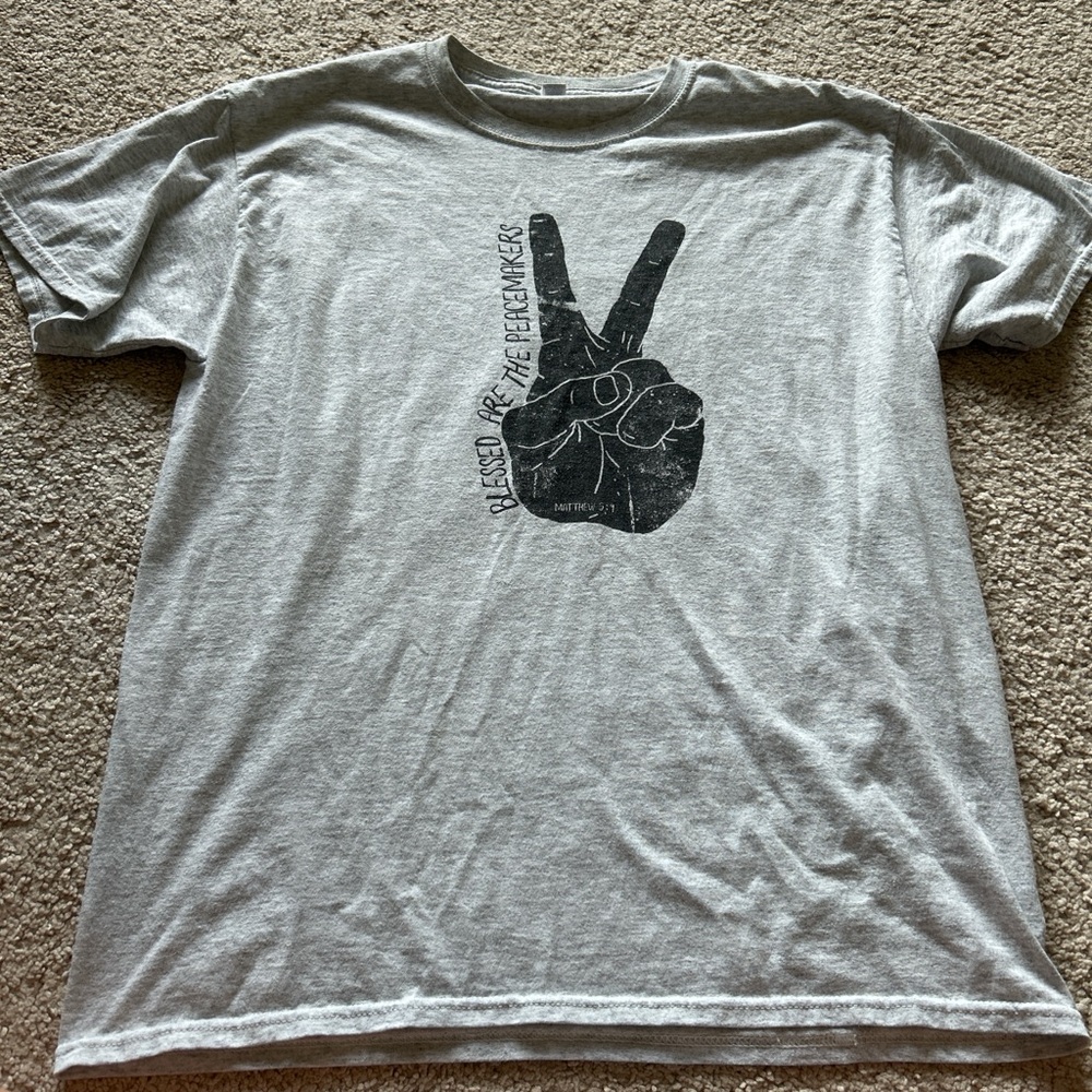 Jerzees Heather Gray T-Shirt